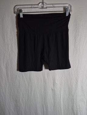 Suzette Collection Classic High-Rise Black Bike Shorts